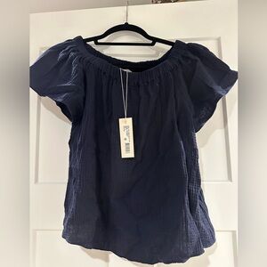 Rebecca Taylor Gauze Top. Size Small